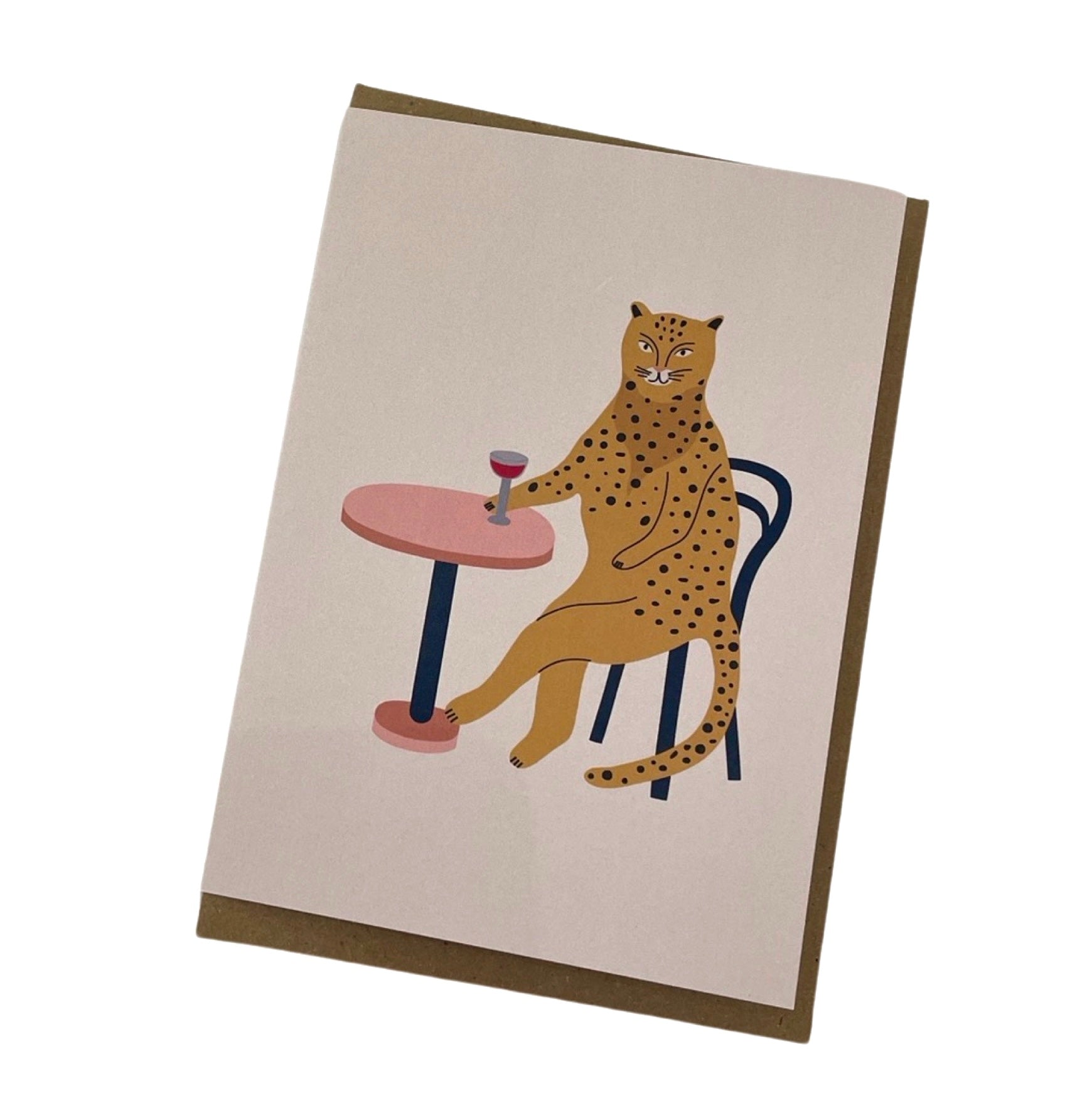 Leopard Wine Card