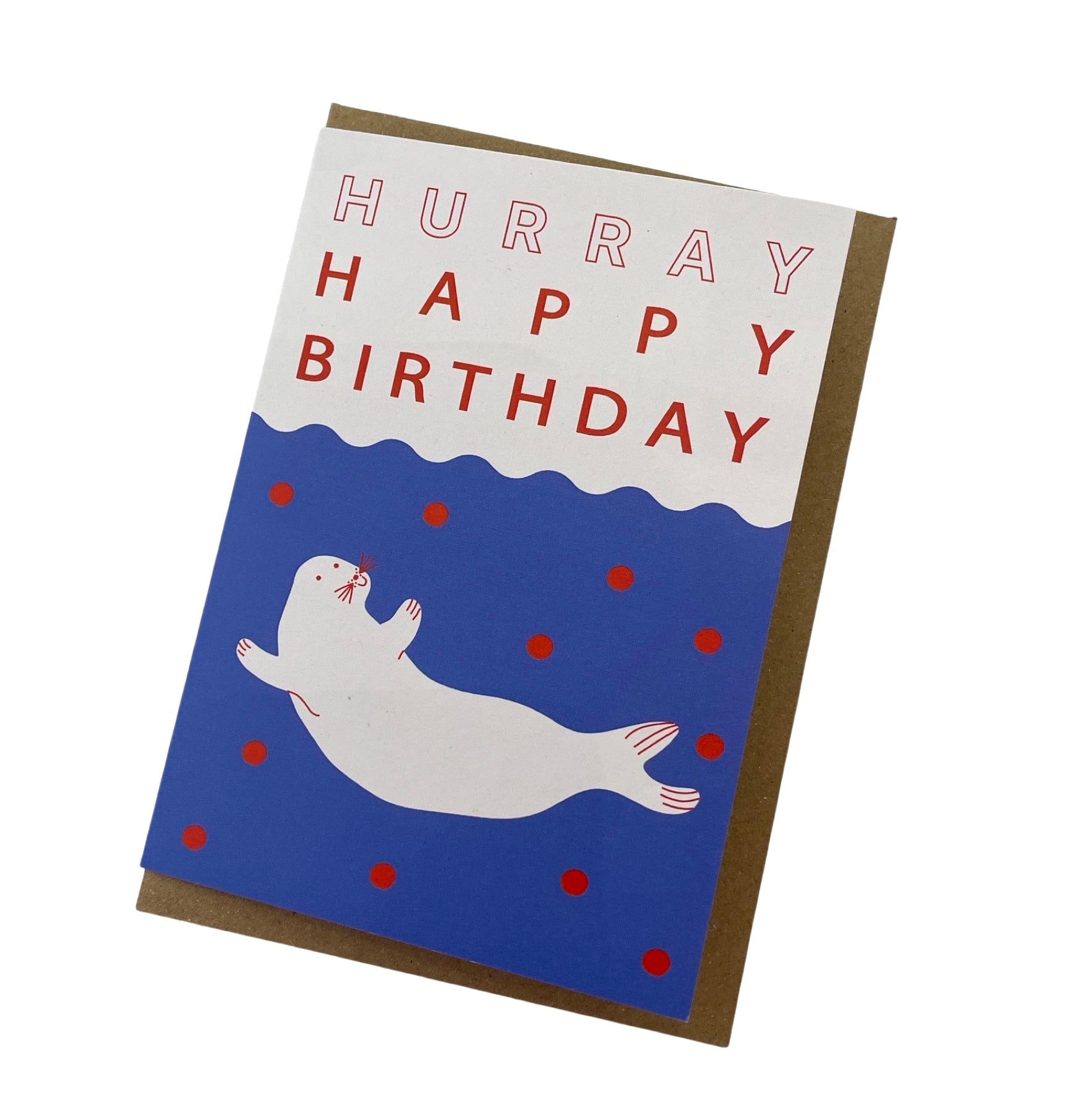 Seal Happy Birthday Card