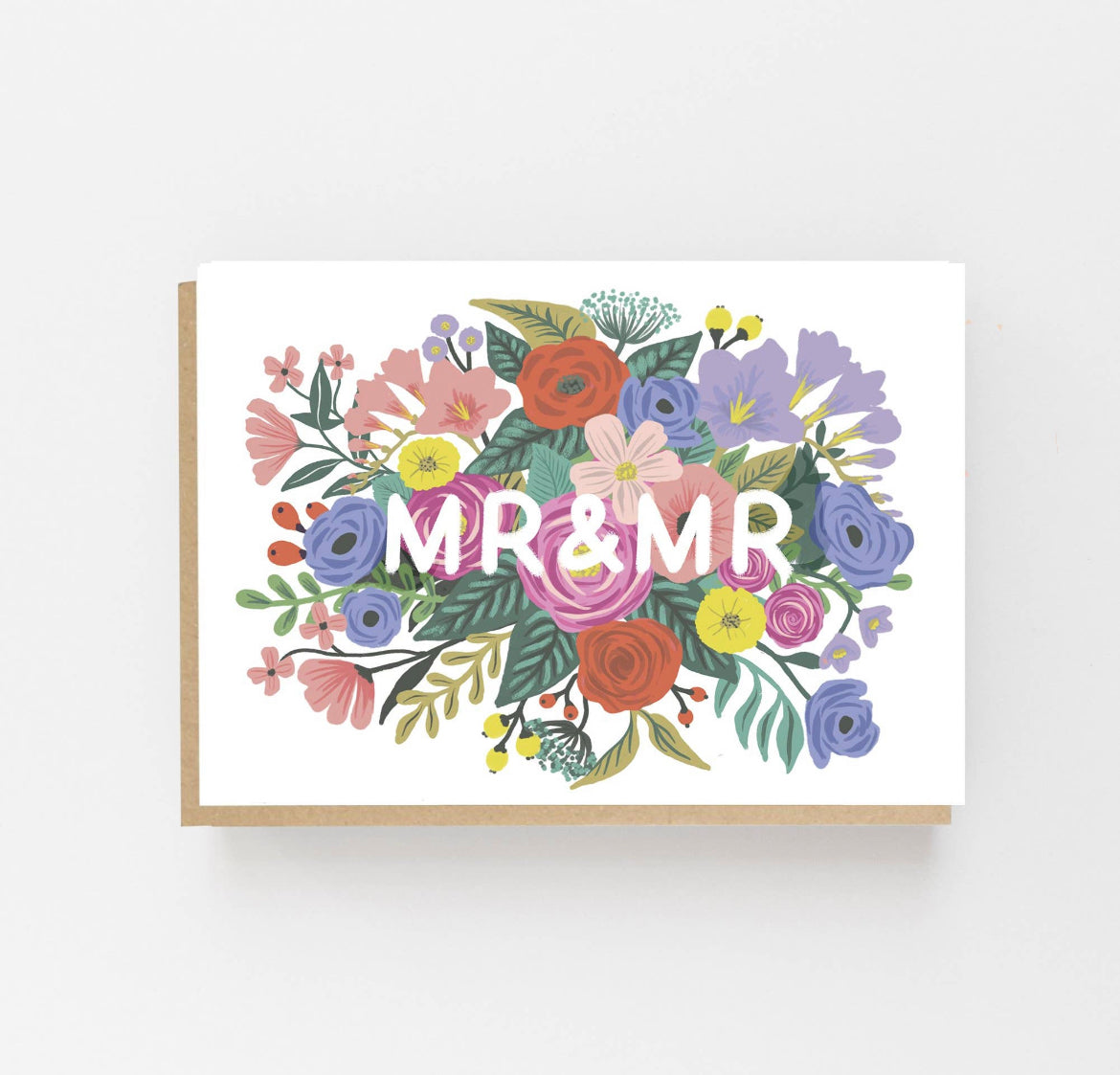Mr & Mr Wedding Card