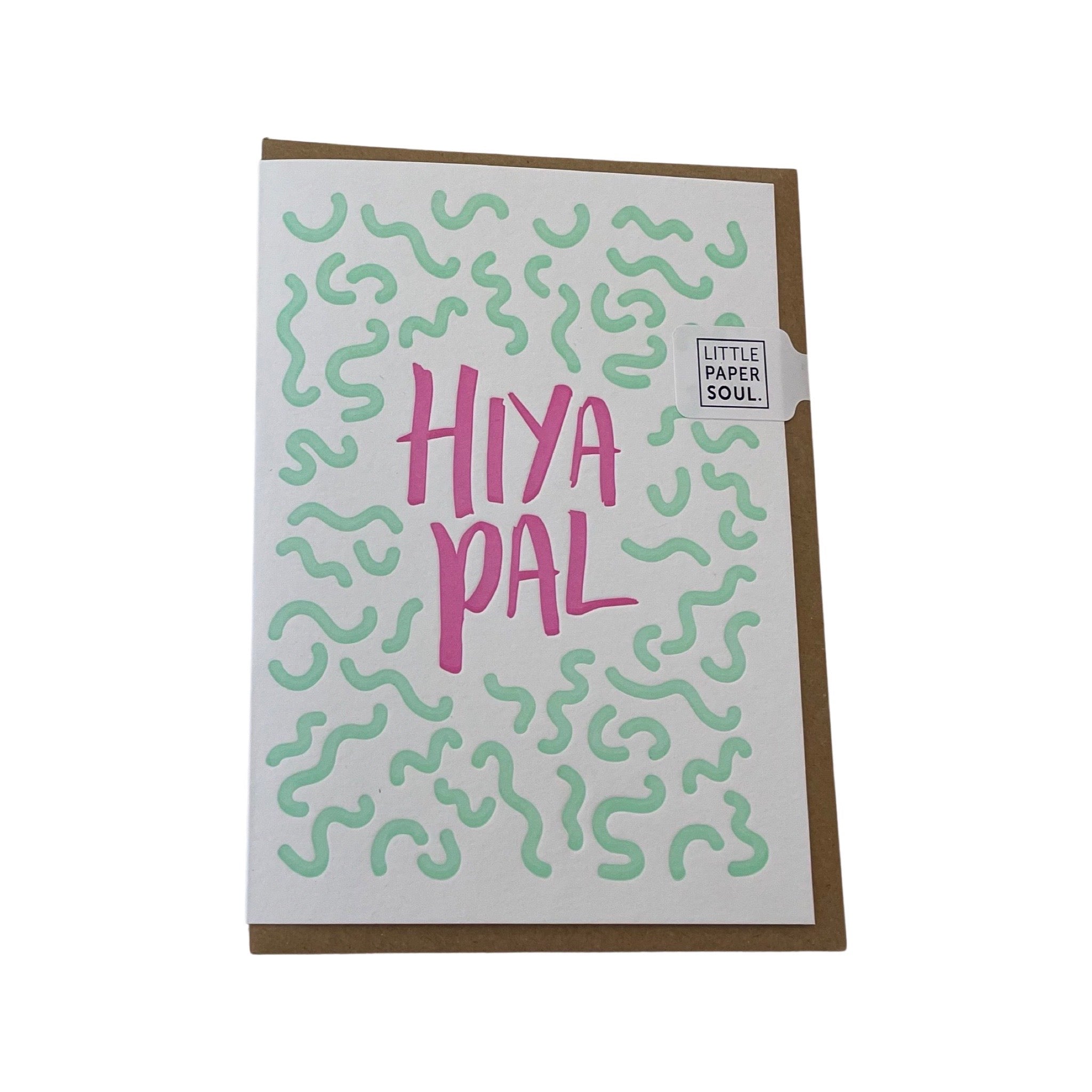 Hiya Pal Card
