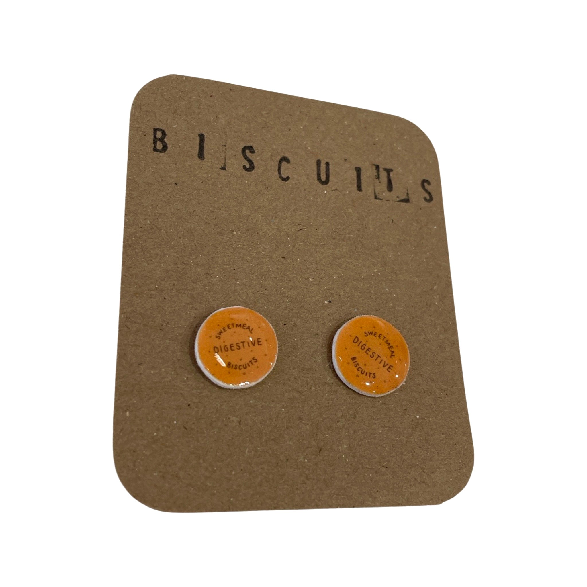 Digestive Biscuits Earrings