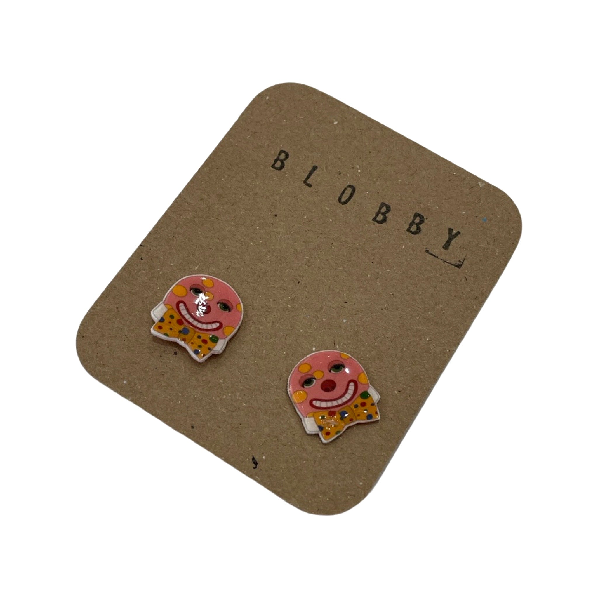 Mr Blobby Earrings