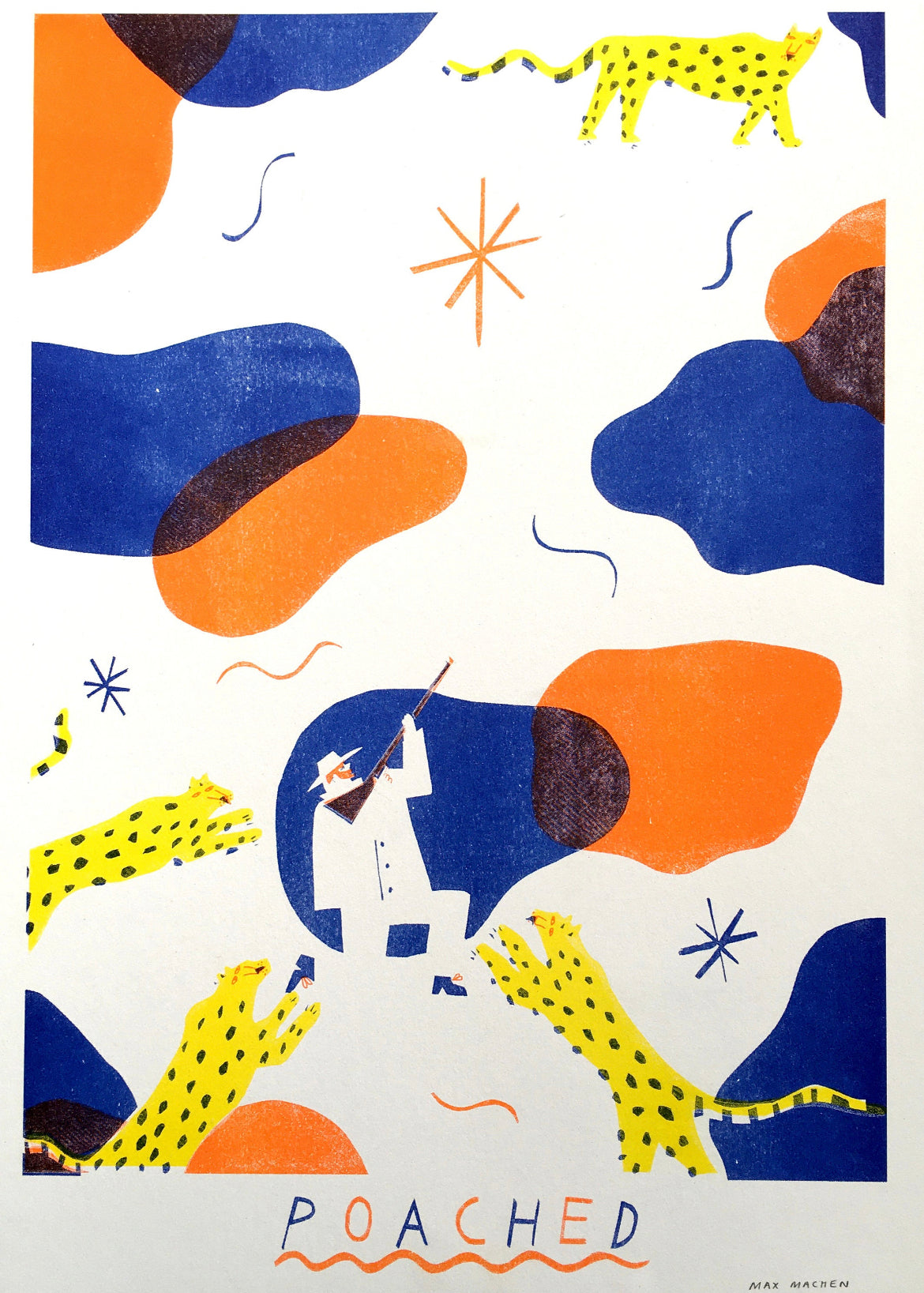 Poached A3 Riso Print