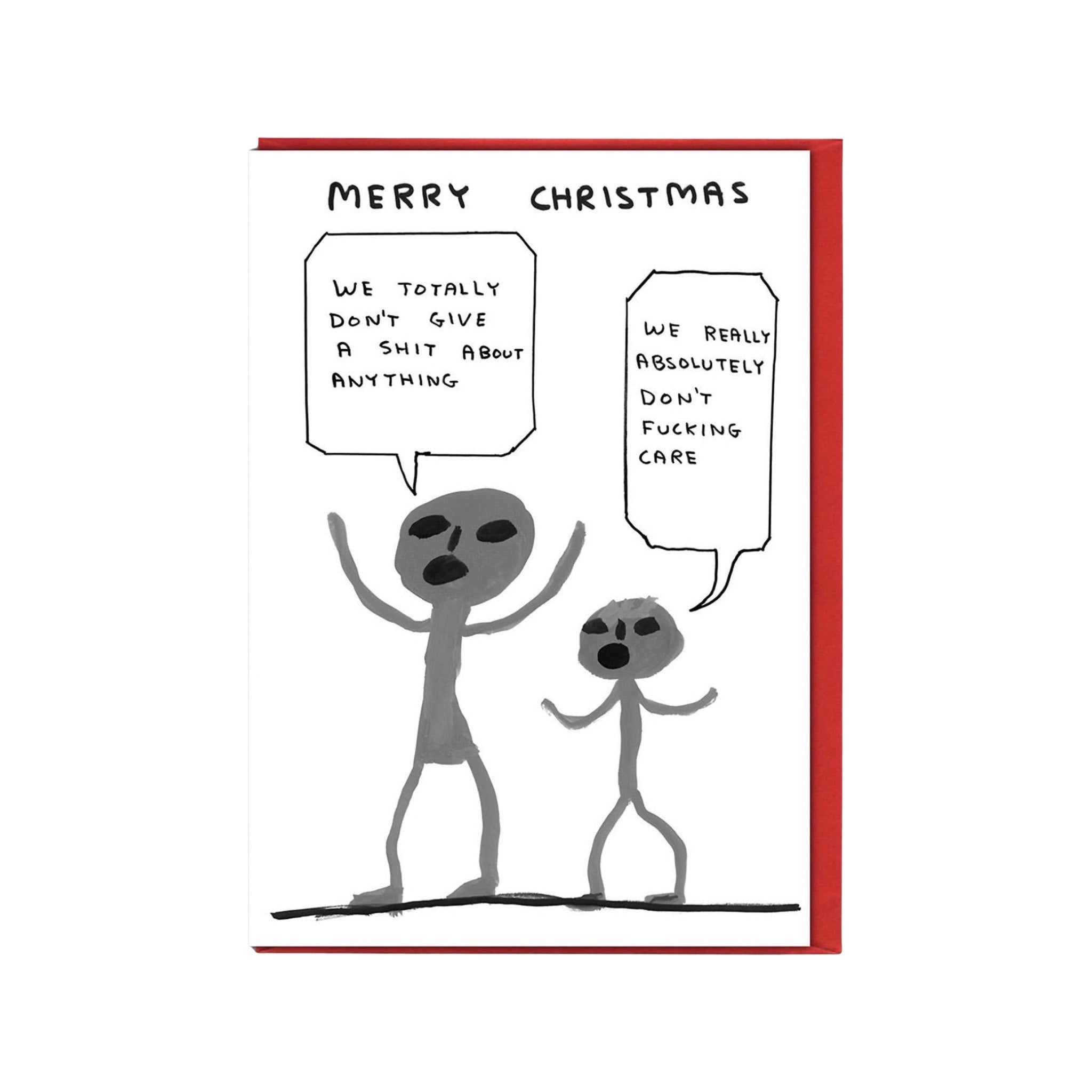 Christmas Don't Give a Shit Card