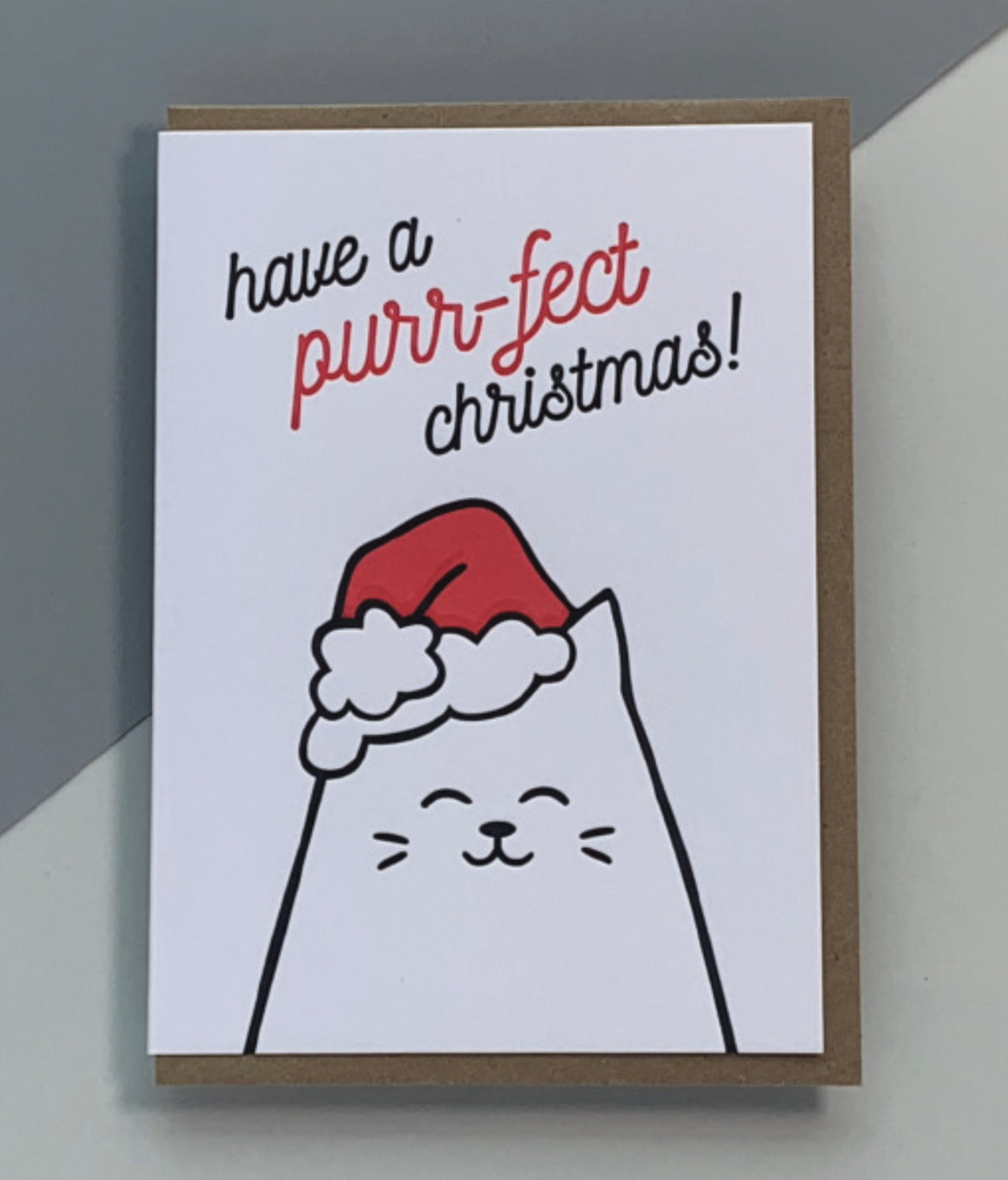 Purrfect Christmas Card