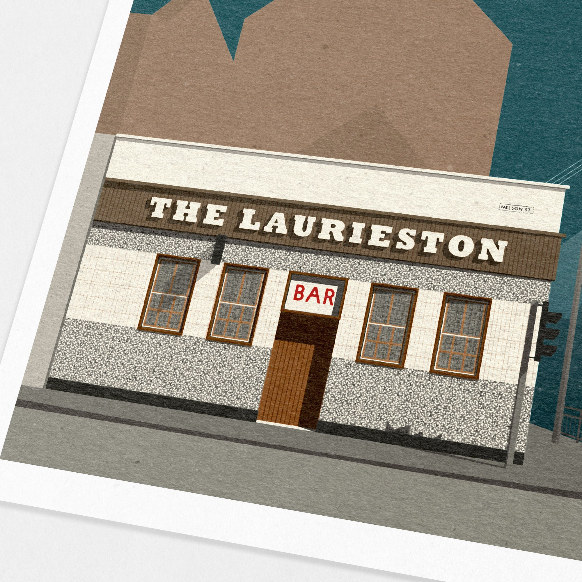 Laurieston Bar Art Print