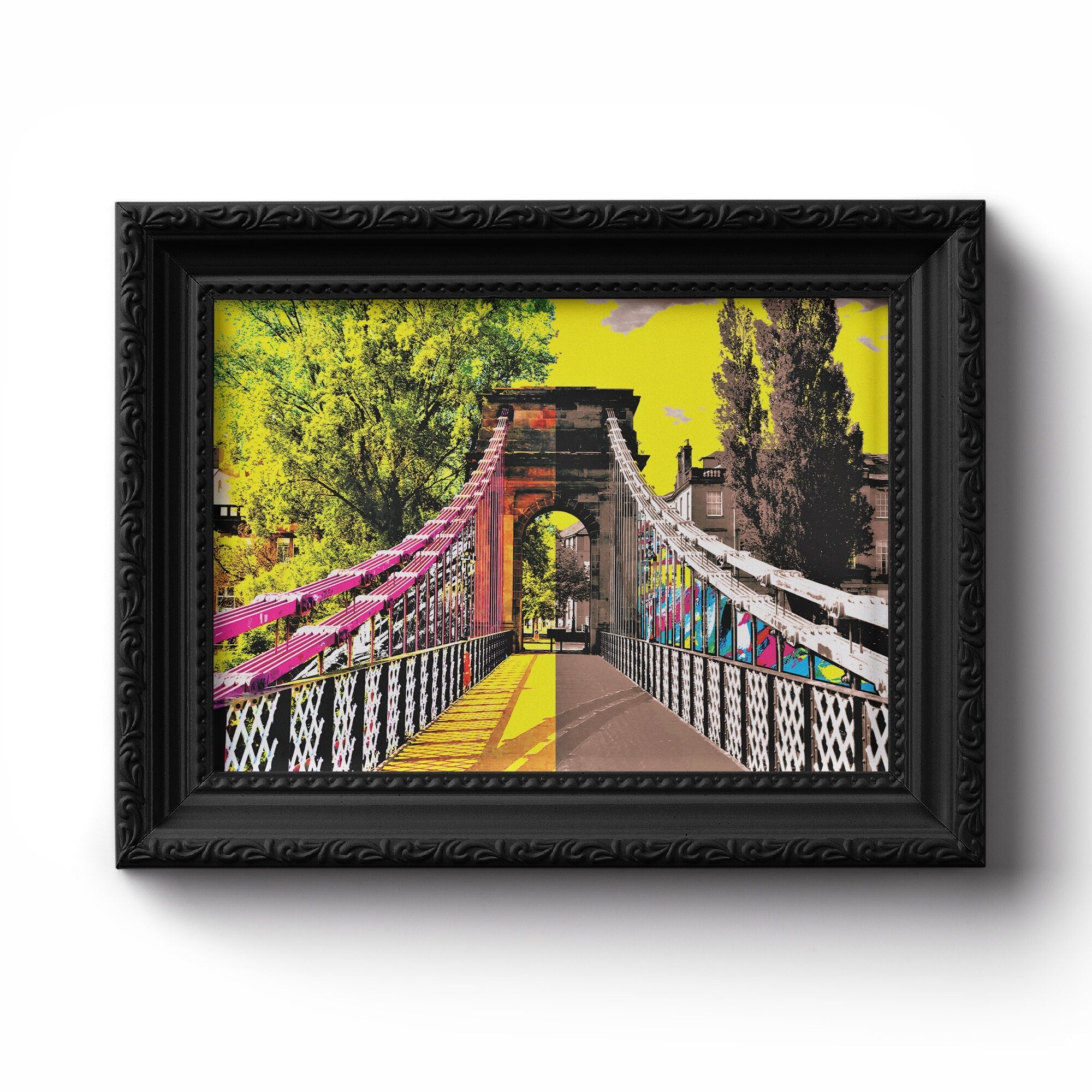 Portland Street Suspension Bridge Print