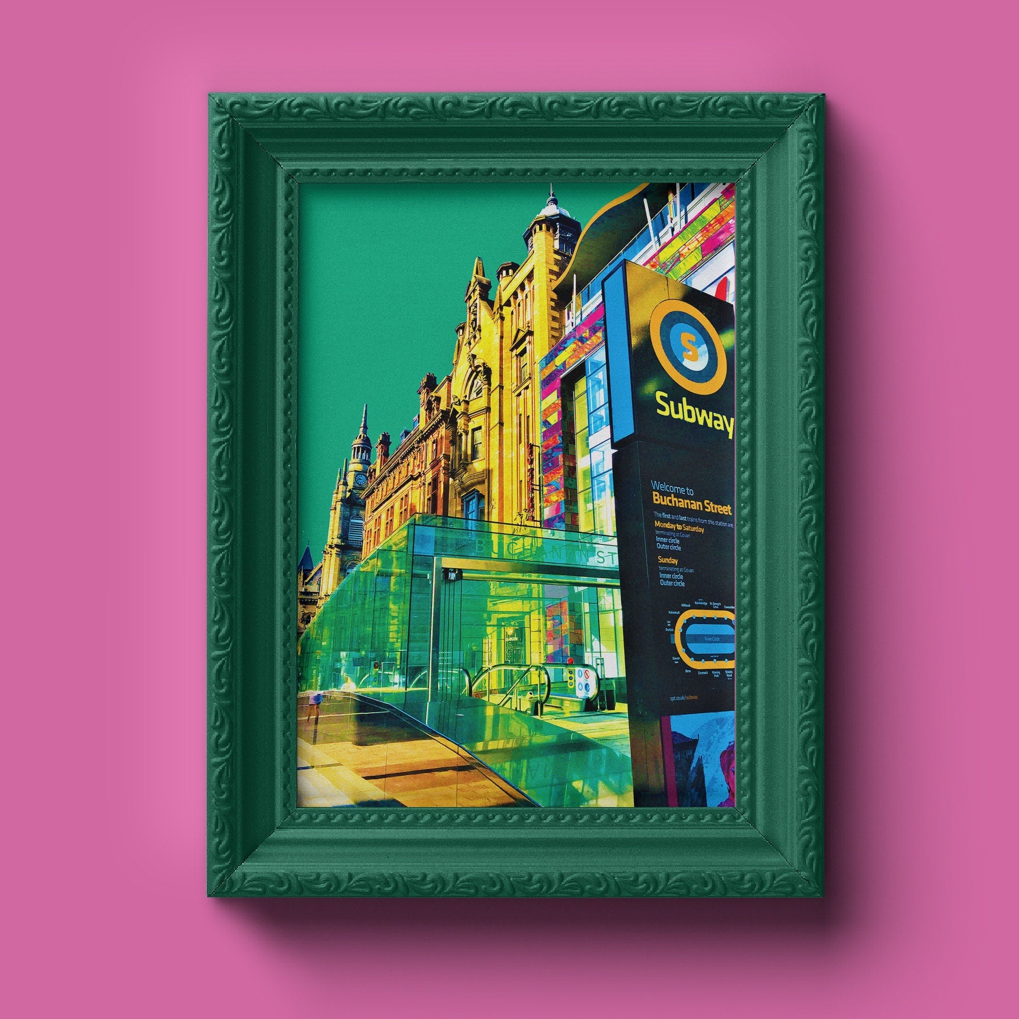 Buchanan Street Print