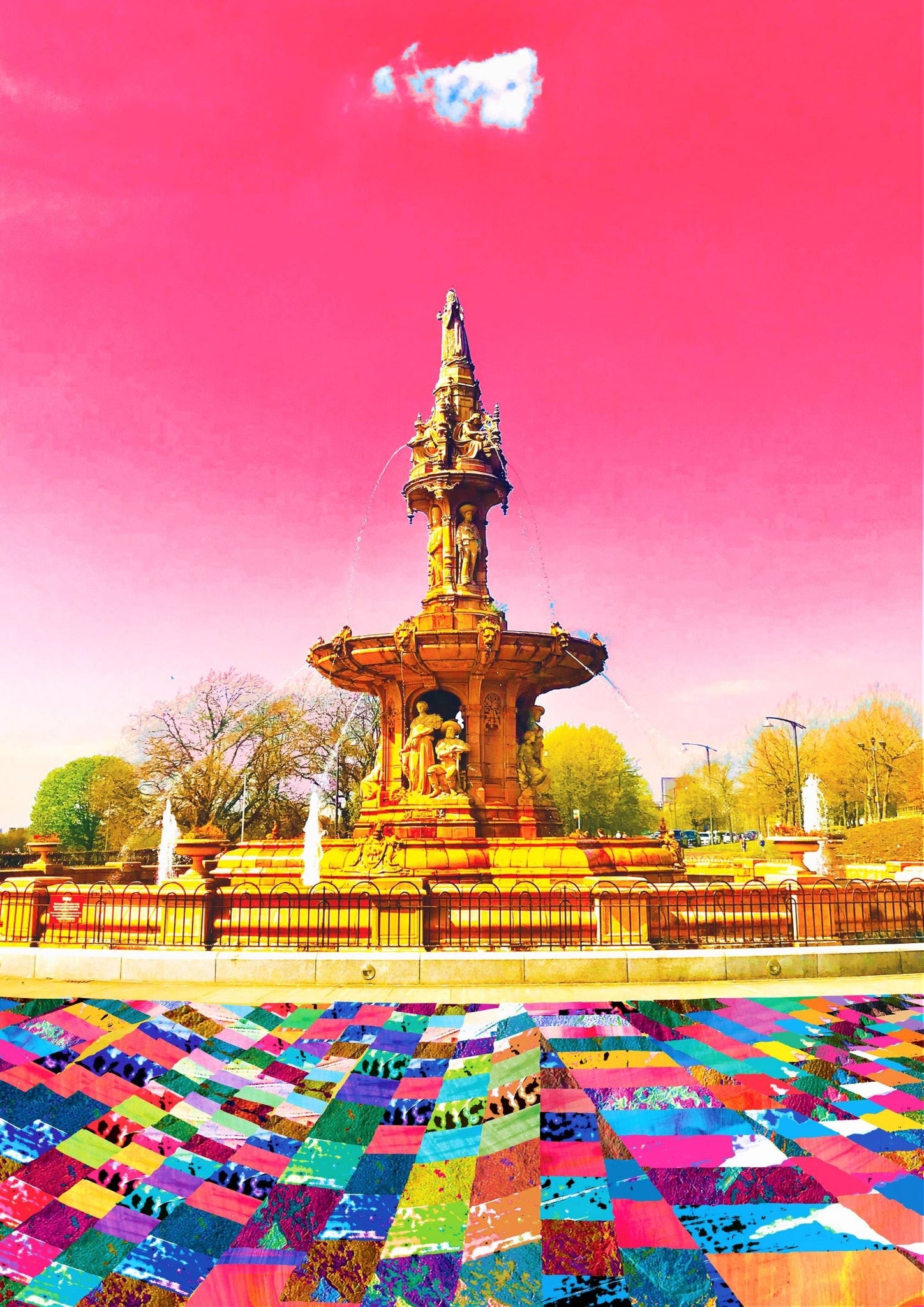 Doulton Fountain Print