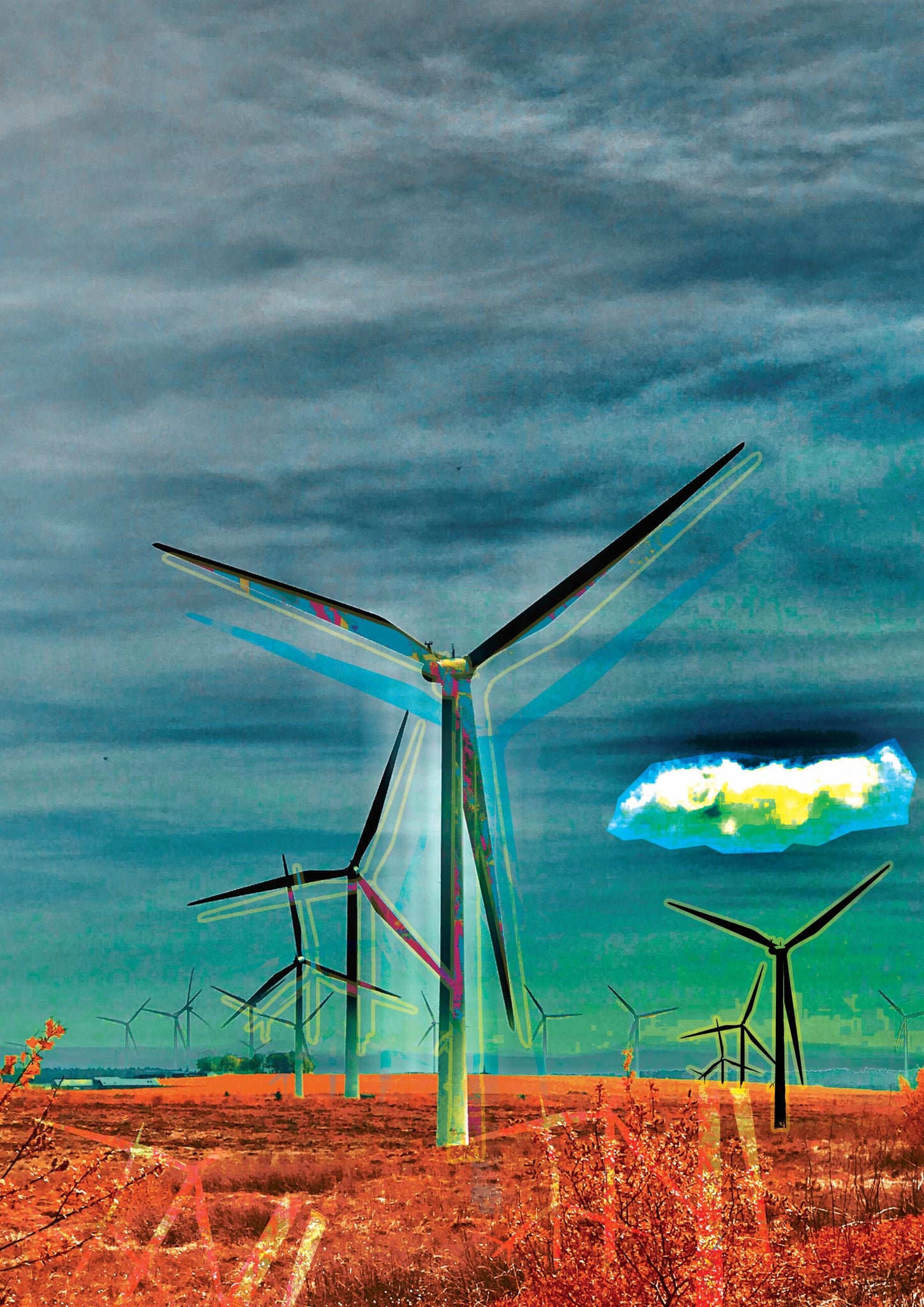 Whitelees Wind Farm Print